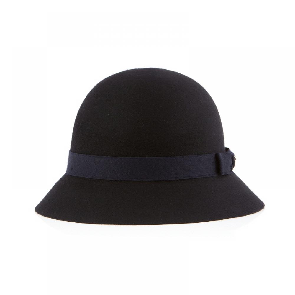 Helen Kaminski Hat51463 My Alfreda 6 Mystic Ribbon Cashmere Cloche Bucket Hat
