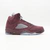 DZ4131-600 Nike Air Jordan 5 Retro Deep Burgundy Light Graphite Silver (Uomini)