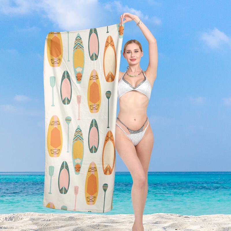 League Messenger Printed Beach Towel