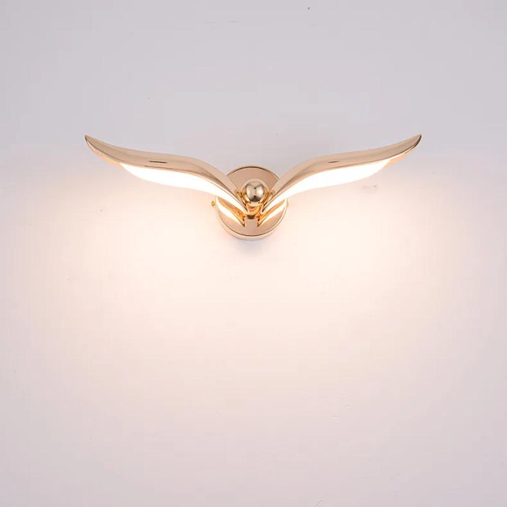 1PC Led Wall Lamp Mirror Light Indoor Lighting For Bedroom Decor Wings Can Rotate Mirrors Vanity Bedside