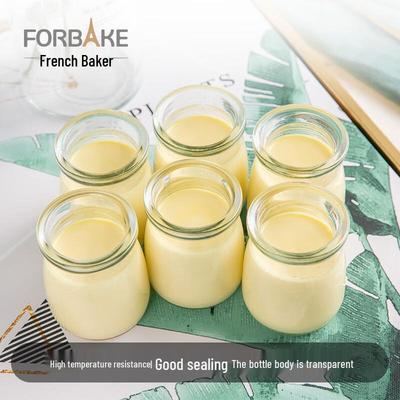 Βάζα Πουτίγκας & Γιαουρτιού από Γυαλί Fabaker