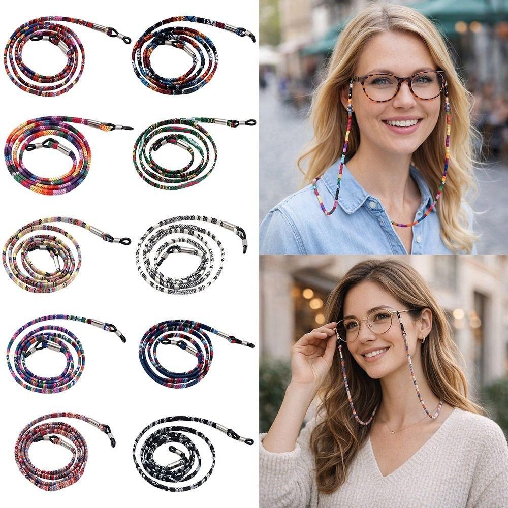 Neck Cord Eyeglass Lanyard Adjustable Glasses Rope Durable Eyeglass Holder Strap Summer