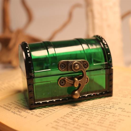 1 Set Treasure Chest Silicone Molds Resin Casting Molds Dice Box Molds Hasp Locks Screws Included for Epoxy Resin DIY Craft