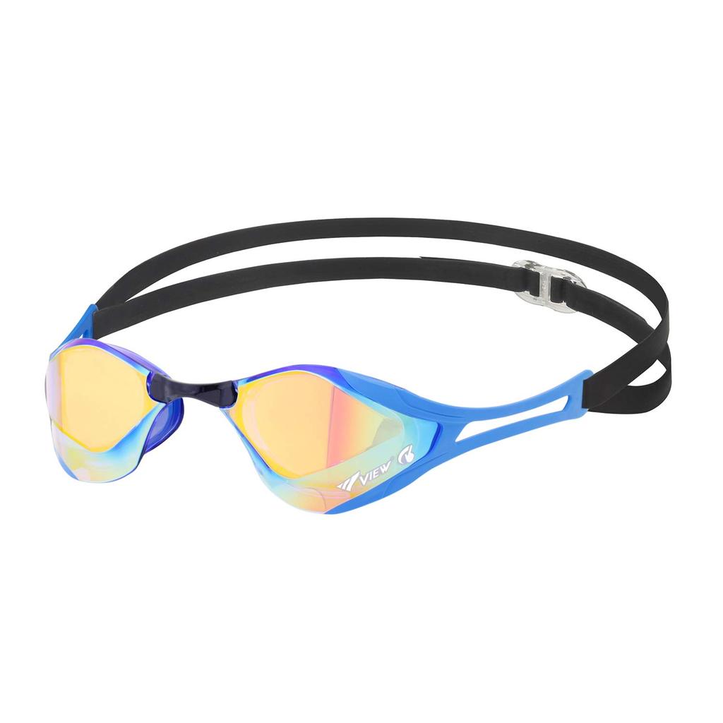 View BladeFZERO Swimming Made In Mirror with SWIPE for Ages 10 and FINA V128SAM CBO Goggles, Japan, Racing, Type, Non-Cushion, Anti-Fog Function, Up,