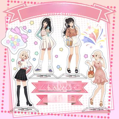 Lycoris Recoil Lico Les Raisins Peripheral Size Standee Acrylic Ornament Thousand Bunches