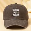 LEGENDS  Print Baseball Cap Unisex Fashion Versatile Hat Classic Retro Washed Outdoor Lightweight Curved Brim Cap Trucker