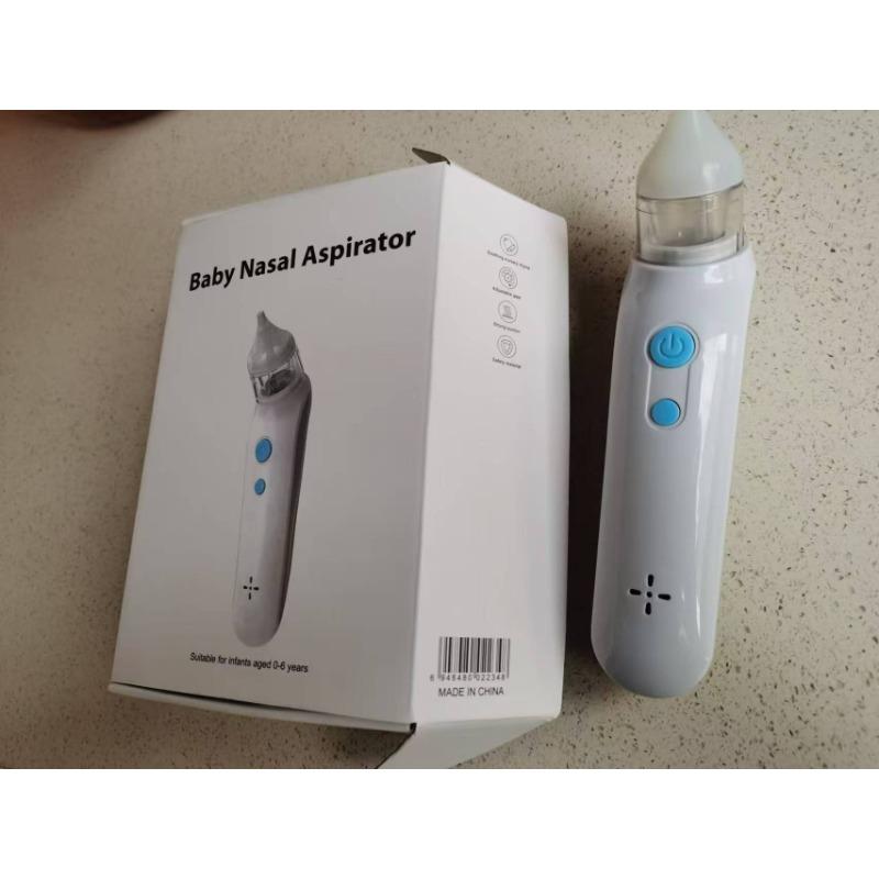 Product Electric Nasal Suction Device for Infants, Infants and Toddlers To Suck Snot, and Babies To Clean Their Nose and Feces Through Their Noses.