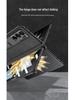 Honor MagicV2 Folding Screen Magnetic Hinge Leather Phone Case - Anti-Fall Full Shell Protection, Fashionable Design