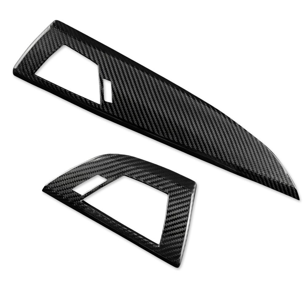 Dry Carbon Fiber Dashboard Air Vent Trim for BMW F20 F21 F22 1 Series 2 Series 2012-2017