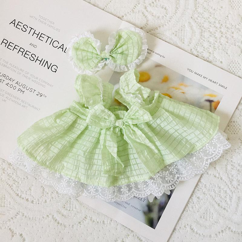 Medium 30cm Handmade Doll Clothes for Jointed Bear - S Size Belle Lulu Outfit Gift for Girls