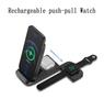 15W Foldable 3-in-1 Wireless Charger for Apple Phones, Watches, and Earbuds