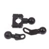1 Set 2.3Cm Ball Clamp Bracket For Motorbike Phone Holder Pj10/Pj13/Pj18 Motorcycle Handlebar Mount Base Kit Accessories
