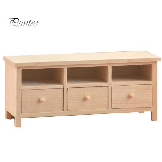 

Мини-шкаф для ТВ, гладкая поверхность, развитие воображения, легкий мини-шкаф для кукольного домика для кукольного домика 1/12 цвет старого дерева