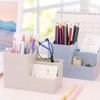 Desktop Pen Holder Organizer Multi-functional Stationery Container Storage Cosmetics Makeup Tools Rack School Office Utensils