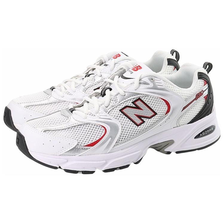 New New Balance 530v2 White Silver Red