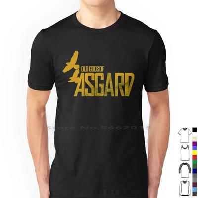 Alan Wake inspiriertes Old Gods Of Asgard Band-T-Shirt, 100 % Baumwolle, Alan Wake Gaming, Jessie Faden, Horror, FBC, Quantum Break Games, Max