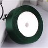2.5cm Satin Floral Silk Ribbon Headband, Gift & Cake DIY, 25mm Polyester Craft Webbing
