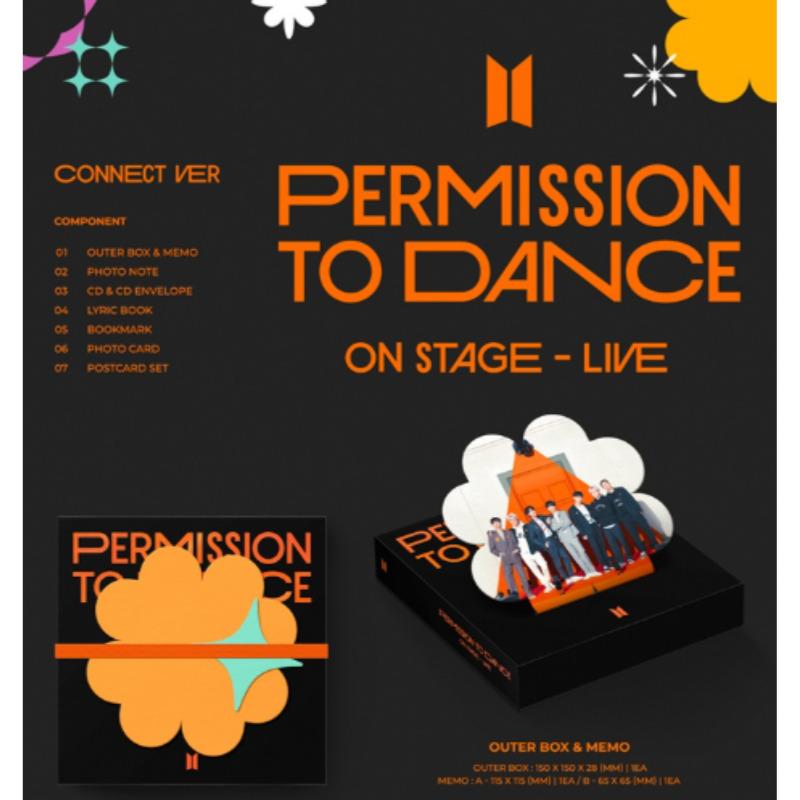 BTS Album PERMISSION TO DANCE ON STAGE - LIVE
