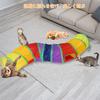 SensaBliss Cat Tunnel, Pet Toy, Long 123cm with Two Holes, Foldable Cat Tunnel, Cat Play Toy, Pet Supplies for Cats, Puppies, Rabbits, and Ferrets,