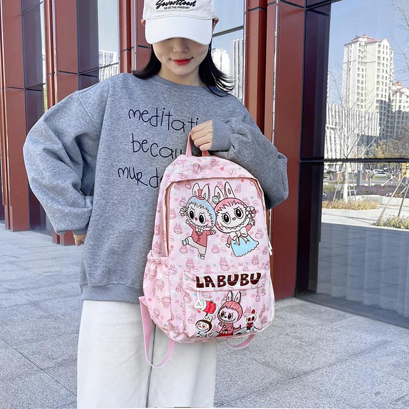 

2025 new large-capacity children s backpack female fashion cute primary school students backpack temperament grade cartoon backpack