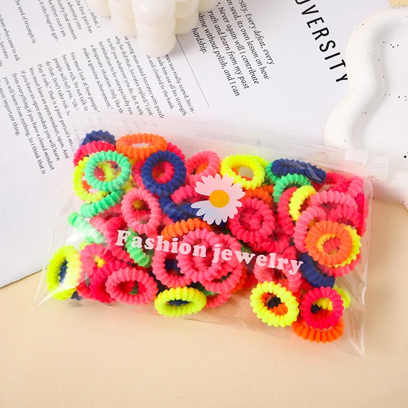 500-Pack Hair-Friendly Elastic Bands for Girls & Babies