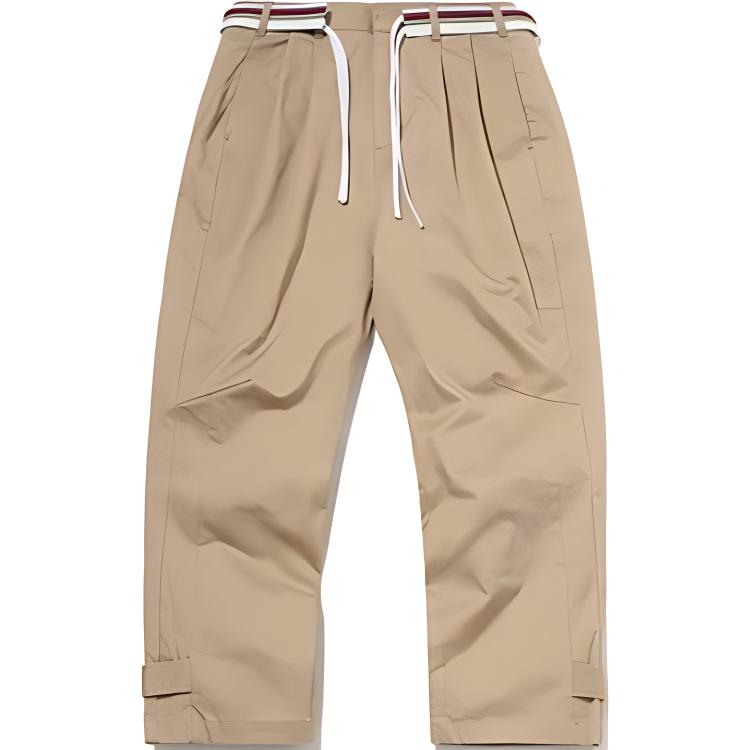 

Свободные прочные однотонные трикотажные спортивные брюки Li Ning, женские плавки, оранжевые, розовые, AKXQ028-2 XL