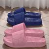 Classic Slippers, Moire Pattern EVA Indoor/Outdoor Slip-On Sandals, Round Toe Non-Slip Sole Odor-Resistant Insole, for Men, All-Season House Slippers