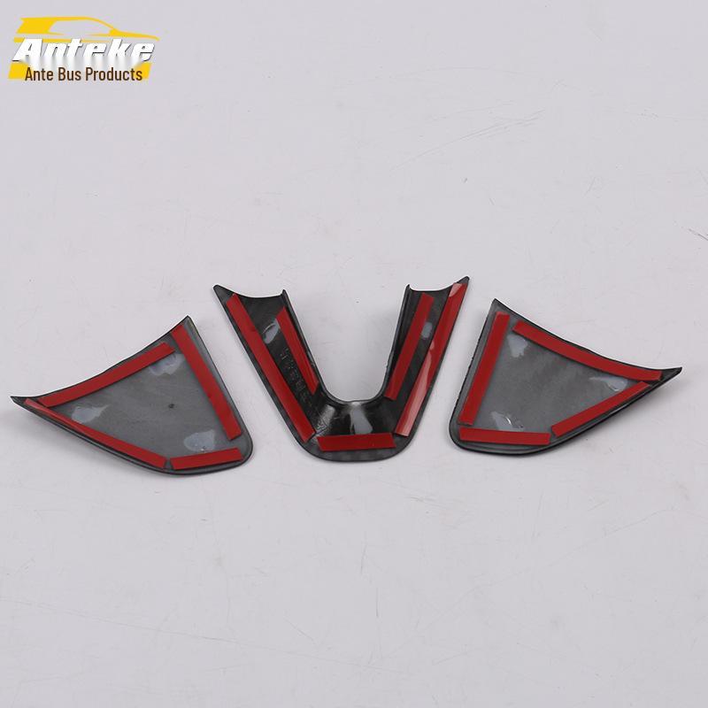 Compatible Steering Wheel & Dashboard Decorative Patch for 14 Fit Models - Car Accessories