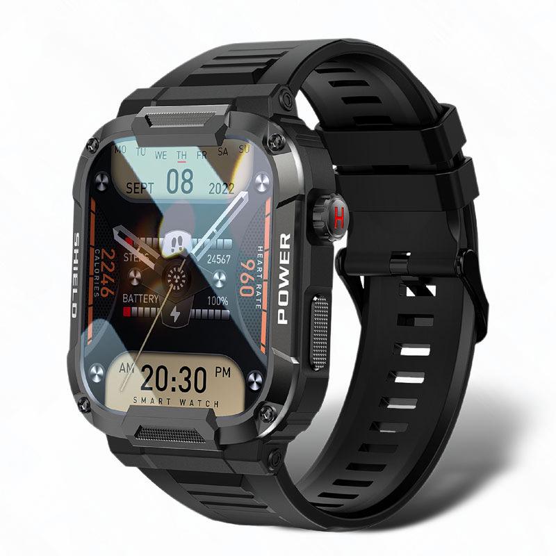 MK66 Smartwatch 2023: Full Touch Screen with Blood Pressure & Oxygen Monitoring