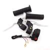 Pocket Mini Bike Hand Grips Kill Stop Switch Twist Throttle Brake Levers Set 2 Stroke ATV Quad Go Kart Dirt Bike Motorcycle