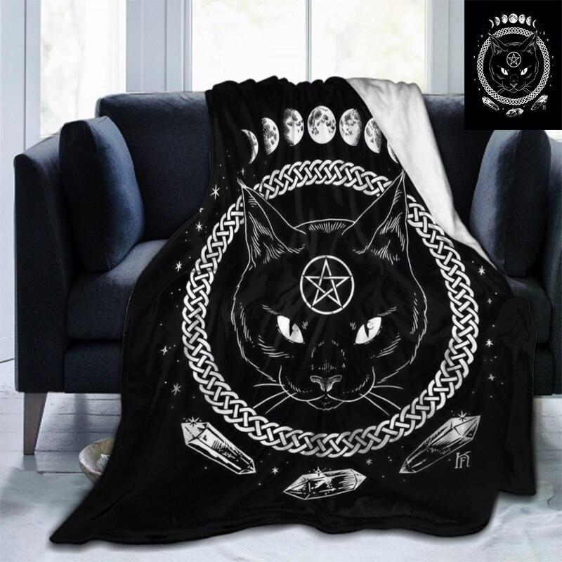 Weiche Überwurfdecke aus Flanell, für alle Jahreszeiten, leicht, für Wohnzimmer/Schlafzimmer, warme Decke