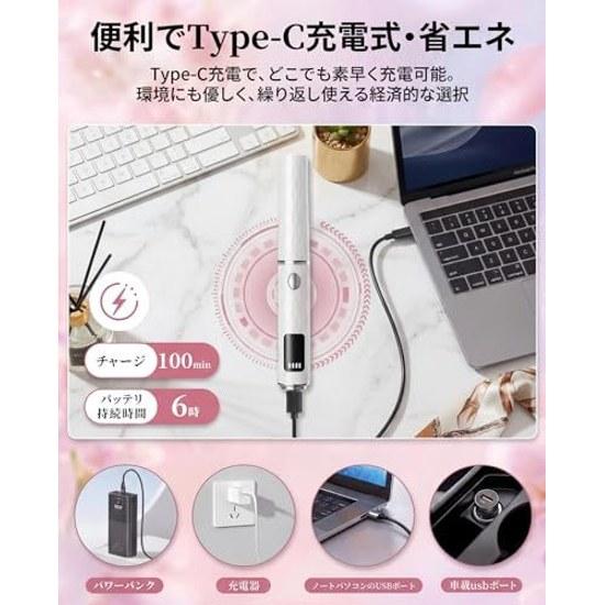 Eyelash Curler 2in1 LaLaJoY Clamp Type Eyelashes Face Care Three Temperature Settings 10 Seconds Rapid Preheating 15 Minutes Automatic Power Off Safe