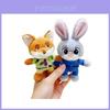 Zootopia Niedlicher Judy Nick Faultier Und Benjamin Plüsch Schlüsselanhänger Für Kinder Und Sammler