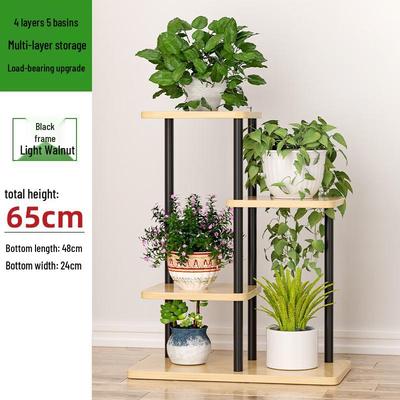 Multi-layer Iron Art Floor Flower Pot Stand