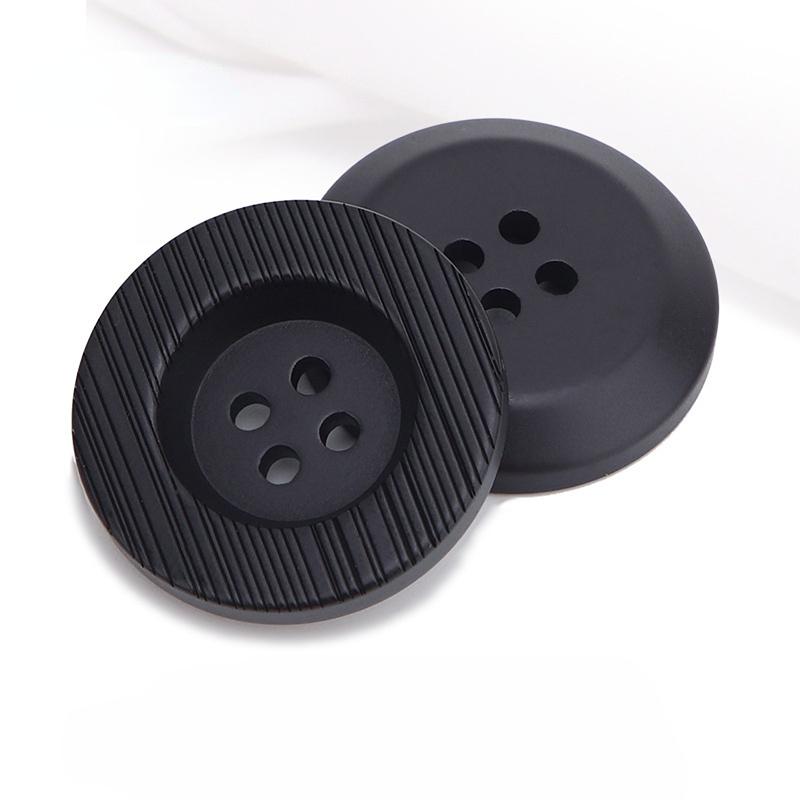 Velký Kulatý 4 Dírkový Pryskyřičný Šicí Knoflík Černý Bílý Červený Knoflíky Scrapbooking Pro DIY Řemesla Oblečení Kabát Svetr Dekor 25/27Mm