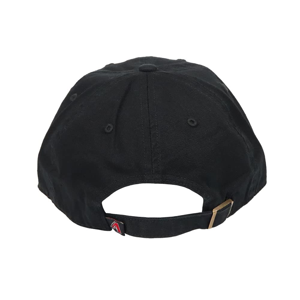47 Cap Major League Baseball MLB Logo Hat Cleanup Brand Low Cap Unisex Arizona Diamondbacks Black Free Size Men's Women's B-RGW29GWS-BKB