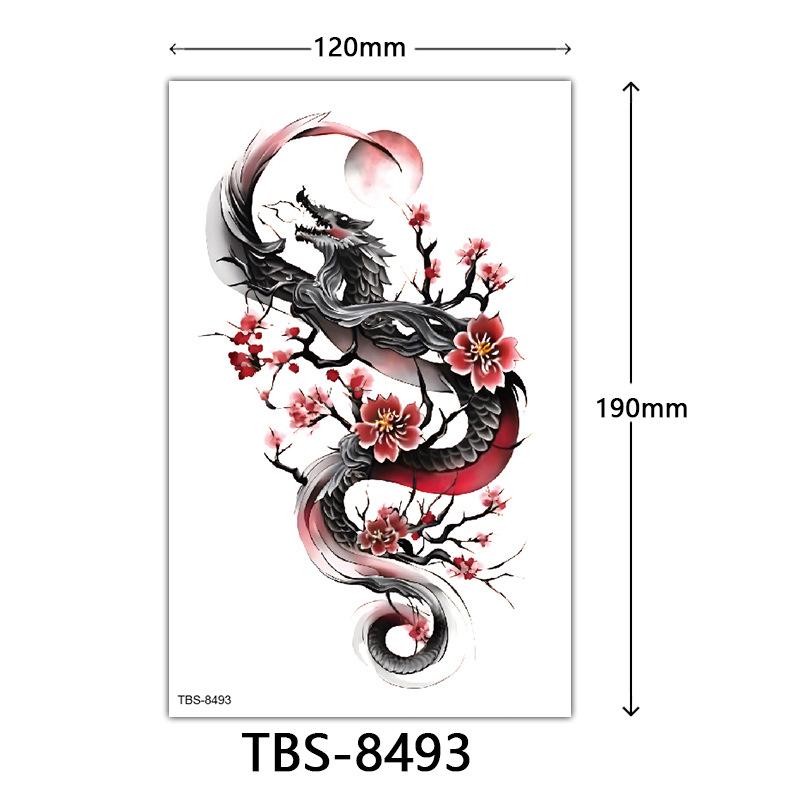 Waterproof Tattoo Sticker, Totem Character Animal Tattoo Sticker Tattoo