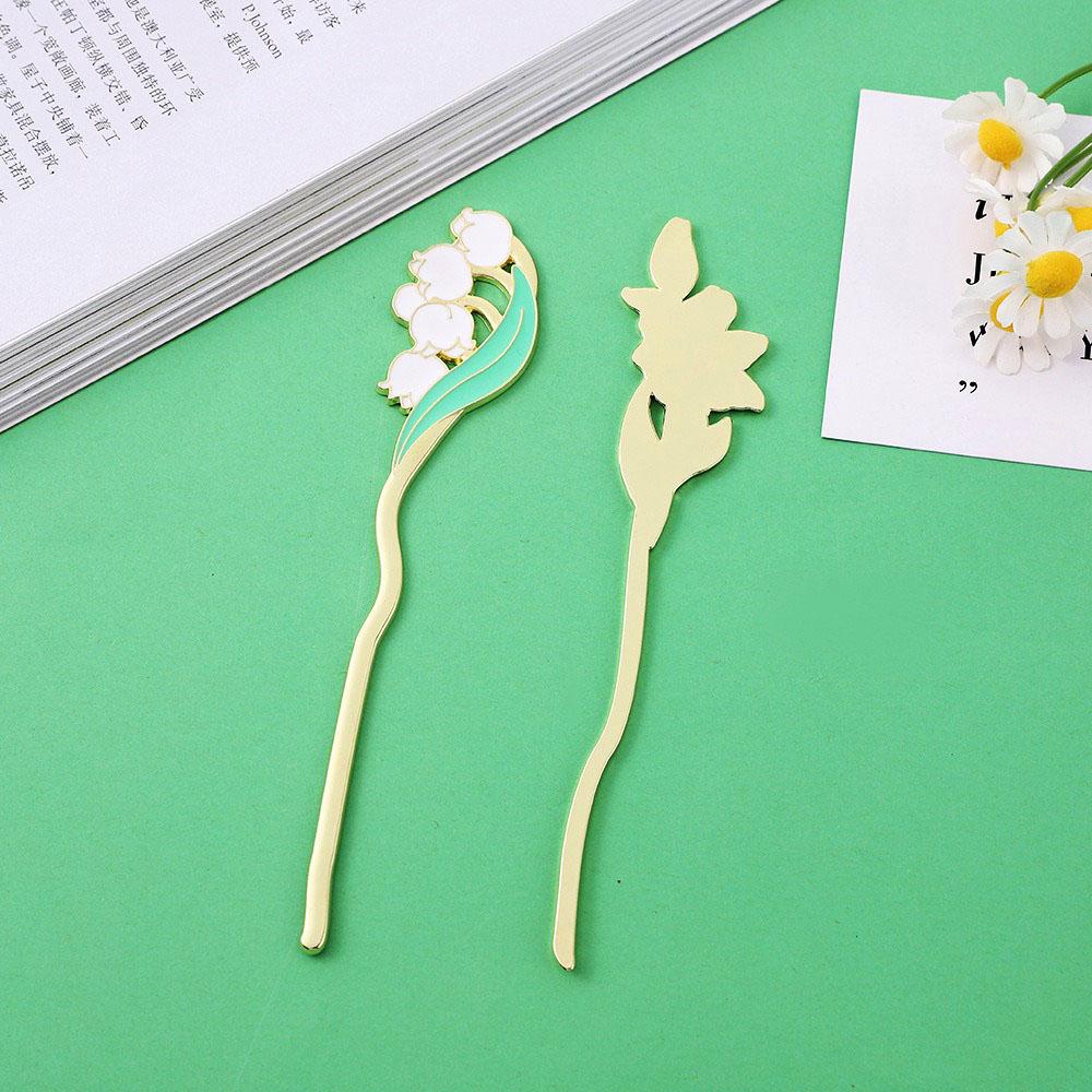 Metal Sunflower Bookmark Creative Flower Book Mark Bookmark Reading Assistant Book Support Beautiful Stationery School Supplies