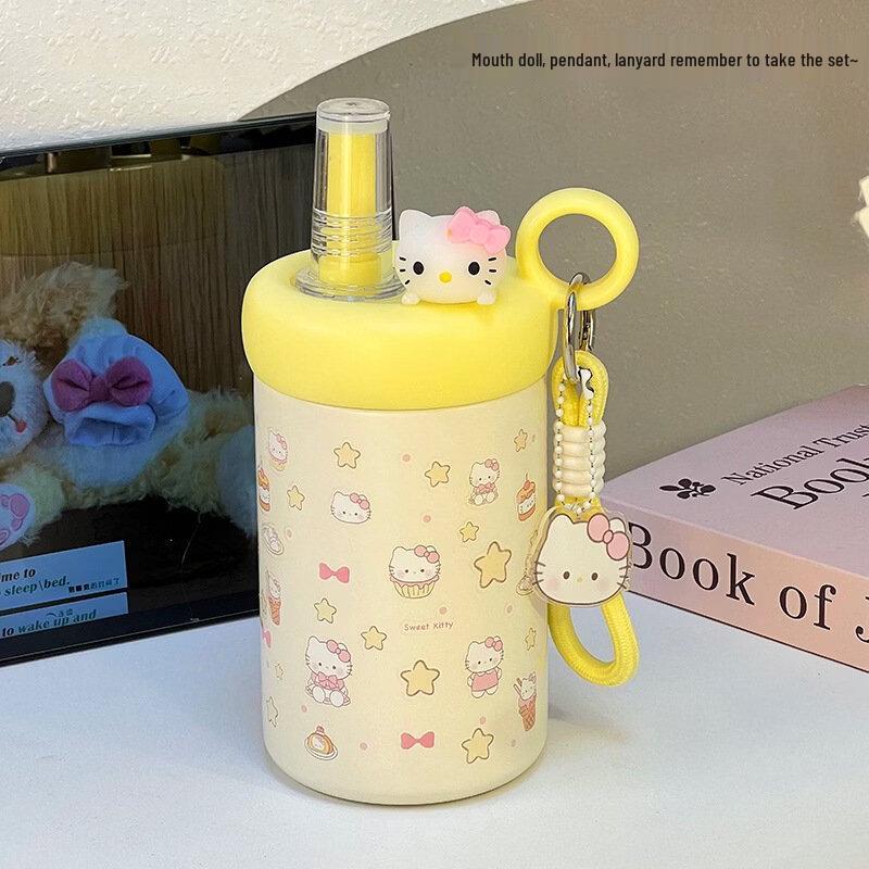 Sweet Cat Insulated Portable Water Bottle