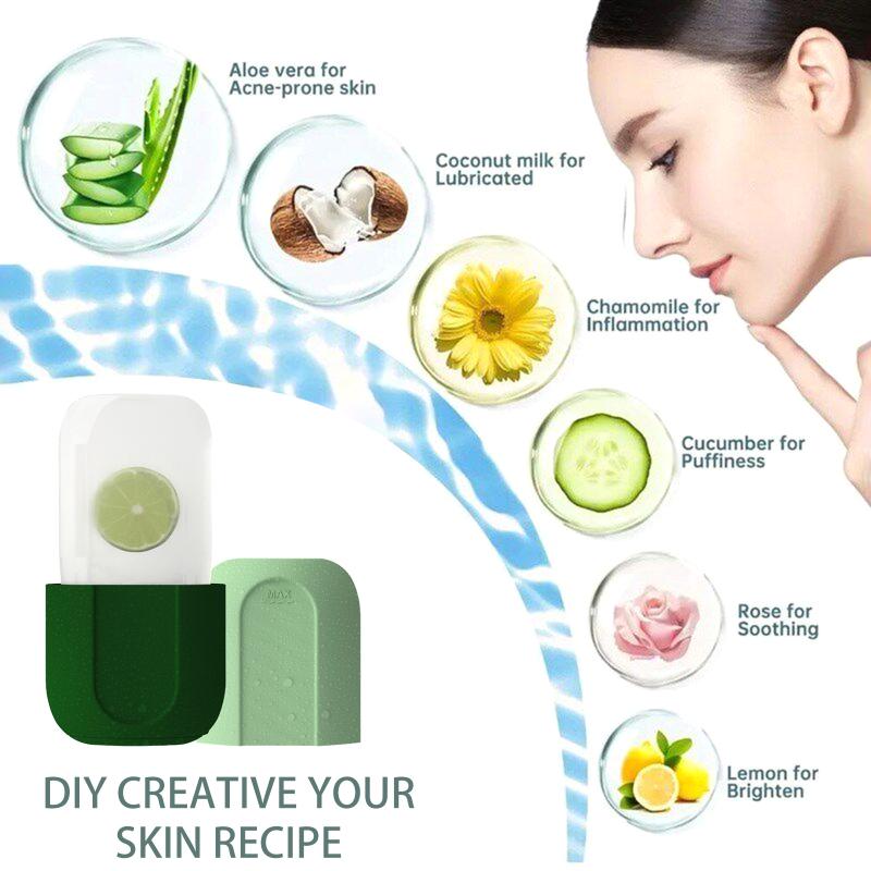 Silicone Face Ice Roller Mold 1PCS Beauty Massager for Anti Puffiness and Skin Tightening at Home