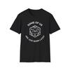 Glücklich geboren (Mehrzahlversion) - Unisex Softstyle Lustiges Gaming TTRPG Würfel T-Shirt DandD Geschenk, Lustiges DnD Shirt