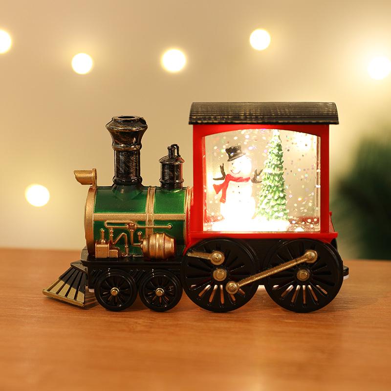 Christmas Party Gifts: Water-Filled Thomas Train Souvenirs