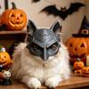 Cat Bat Mask Reusable Cat Cosplay Mask Lightweight Bat Kitty Mask for Halloween Parties Fun Photo Prop