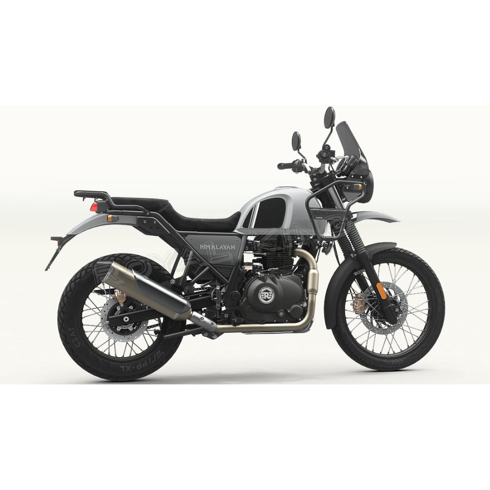 Black Headlight Grill Combo "Pack Of 3 Fit For Royal Enfield Himalayan 411"
