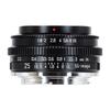 25mm Sony compatibil MF Pancake Prime Ușor Metal Negru garanție SG-image F1.8 APS-C E-mount E-mount (Focalizare manuală) Obiectiv, Obiectiv, Corp, (2 ani
