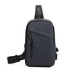 Oxford Men Chest Bag Solid Color Phone Crossbody Bag Casual Male Shoulder Bag  Cycling