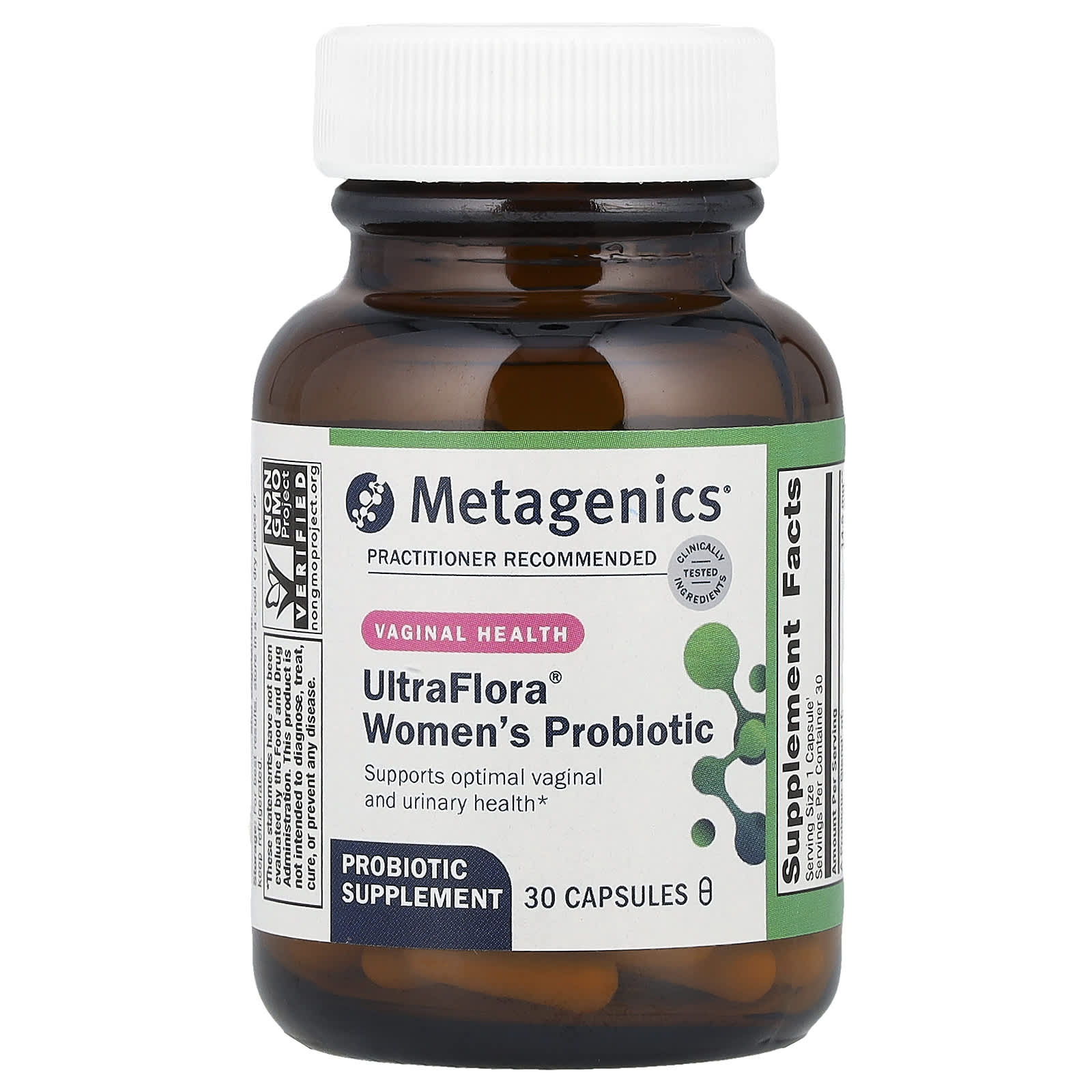 

Ultraflora® Women s Probiotic, Vaginal Health, 30 Capsules