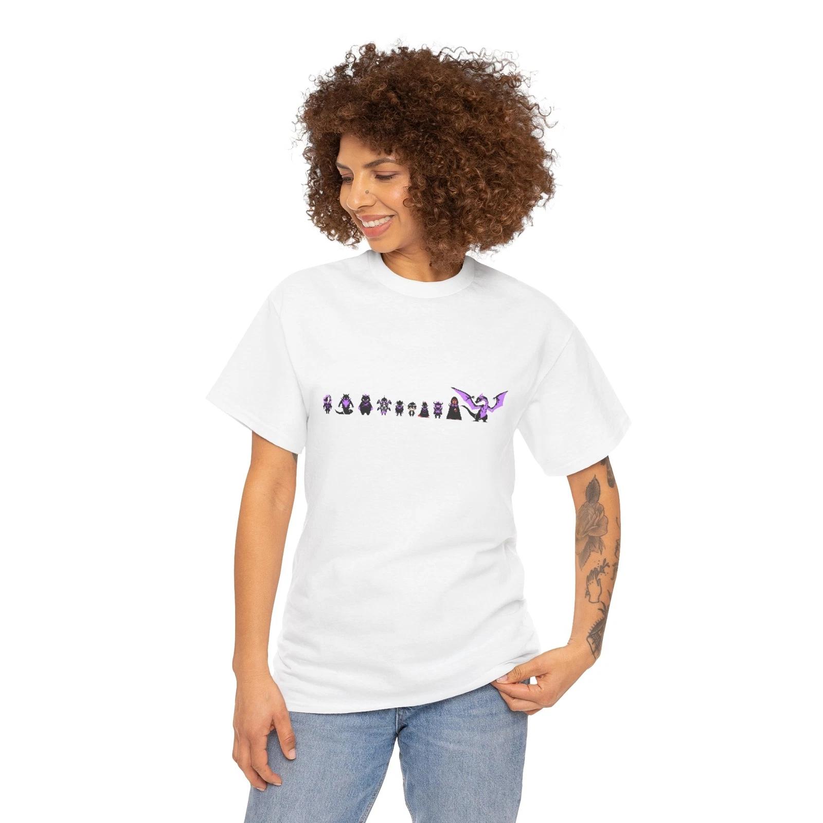 

Solo Leveling Pixel Art Anime Shirt Japanese Manga Unisex Short Sleeve T- Shirt 2XL