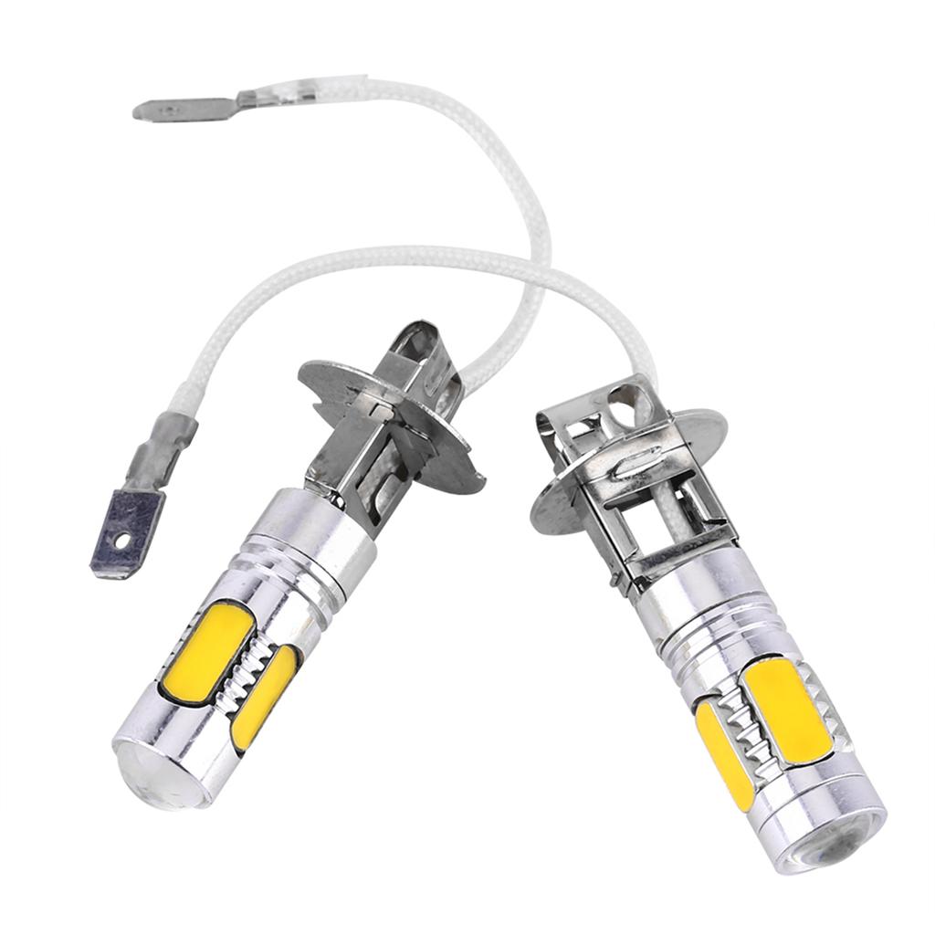 2 X Car LED Fog Driving Light Bulb H3 7.5W 5730 Lamps 12V 5SMD