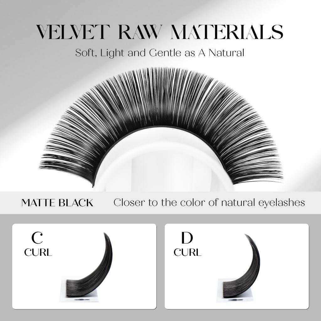 BEFER Easy Fan Lashes Super Soft Easy Fans Eyelash Extension Professional Natural Individual Eyelashes Extension Large Supplier